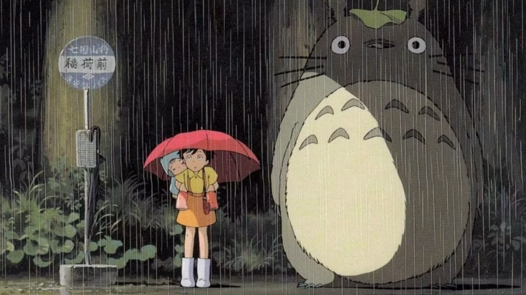 CBR's banner image on Renee Senzatimore's news story dated 29 August 2026 about My Neighbour Totoro. The image shows the famous scene at the bus stop, where the girls are waiting for their father's bus at night in the rain and Satsuki realises that Totoro is standing beside them.